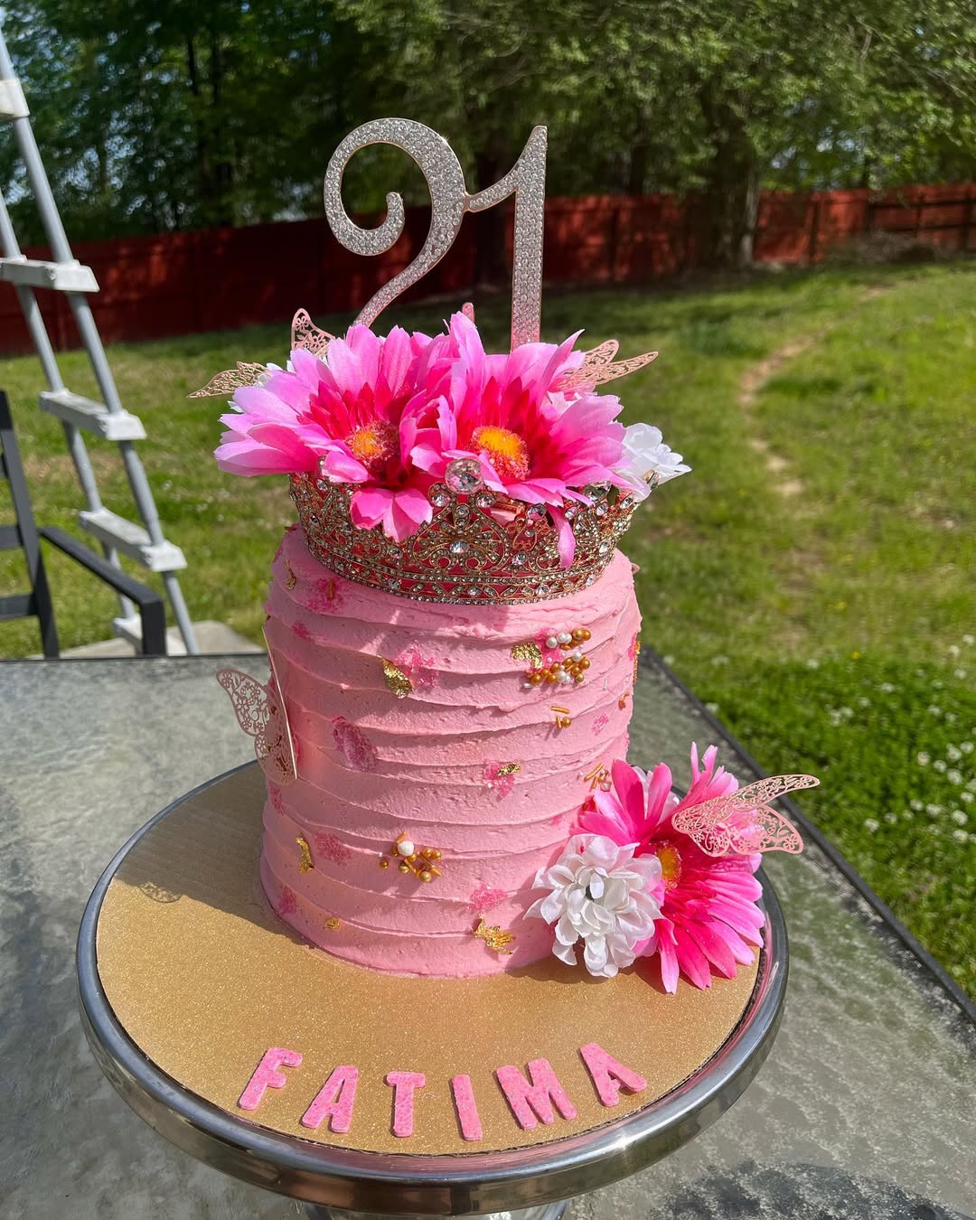 Pink Fatima Cake